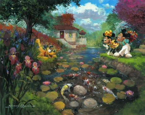 James Coleman Mickey's Koi Pond